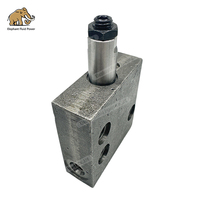 Pièces de pompe hydraulique : Plaque de soupape de sécurité auto-réductrice 702-21-55100 pour excavatrice PC160-7 PC180-7, machines de construction
