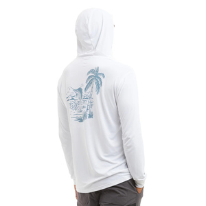 Trang phục camet thiết kế hàng đầu đánh giá với lỗ SPF Camo tre Crop camet tất cả trên in cá bán buôn SPF câu cá Áo sơ mi - Product Image 2