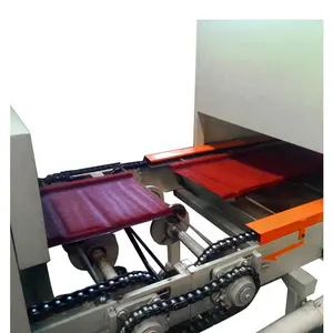 Xinnuo Machine de sablage de panneaux en acier, Machine de fabrication de tuiles de toit en métal revêtues de pierre d'acier colorée