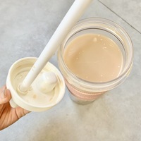 Bon marché Ins personnalisé 850ml grande capacité gobelet sans bpa voyage bouteille d'eau en plastique réutilisable avec paille/manchon