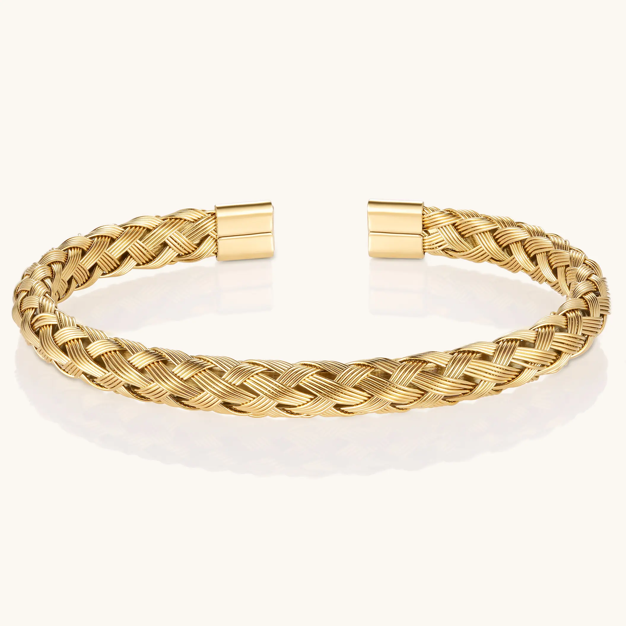 Bracciale braccialetto placcato oro 18K gioielli personalizzati, braccialetti in acciaio inox bracciale uomini