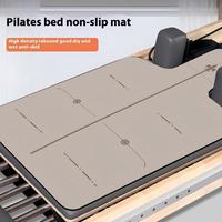 Tapete de Pilates Ecológico YCOM, Antideslizante, Resistente a Desgarros, de Caucho Natural de 5mm, Resistente a las Manchas, para Entrenamiento en Estudio de Yoga, 99.6cm