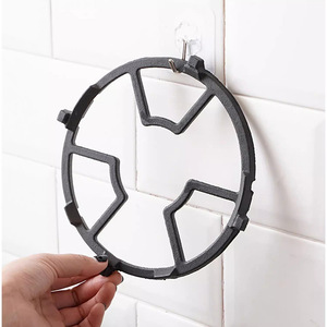 Support auxiliaire pour petit récipient de cuisinière à gaz, accessoires pour cuisinière à gaz, support de cuisinière en fonte, support universel antidérapant à 5 et 4 griffes pour casseroles. - Product Image 3