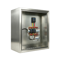 Panel de Control de Distribución Industrial 3P Personalizable, Kit Completo, Incluye Protector de Sobrecarga, Montable en Pared, Voltaje Nominal 220-480