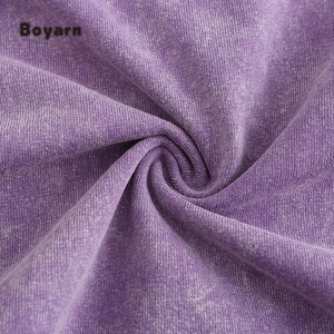 Boyarn Arrivée Lavé Unisexe Surdimensionné 100% Coton T-shirt Drop Shoulder Plain 270 Gsm DTG 3d Logo T-shirts Brodés - Product Image 2