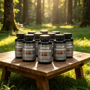Cápsulas de Canela de Ceilán Herblife de Primera Calidad OEM, Suplementos de Extracto para Adultos, Favorecen la Digestión y la Circulación, 60 Unidades - Product Image 4