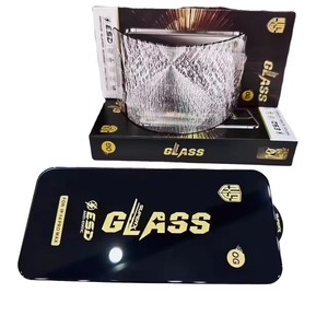 OG ESD HD Film protecteur d'écran en verre trempé antistatique pour <span class=keywords><strong>iPhone</strong></span> 16 15 <span class=keywords><strong>14</strong></span> 13 12 Pro Max pleine colle antichoc haute aluminium - Product Image 2