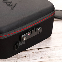 Pochette de voyage EVA avec porte-jeu étui de rangement de protection pour console Switch PS4 ou petits accessoires
