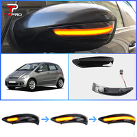 TMPRO Luz Intermitente Secuencial LED para Espejo Lateral, Indicador de Señal de Giro para Mercedes Clase A B W169 W245 Prefacelift, Pieza Exterior