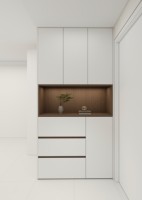 Mueble de TV Moderno con Vitrina de Vidrio, Zapatero de Madera para Niños, Armario de Despensa, Barra de Vinos, Aparador, Mueble de Almacenamiento para Sala de Estar, Armario para Ropa