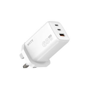 KYT 65W GaN Fast Ultra Slim UK AU PPS PD USB tipo C Plug caricatore per telefono cellulare a muro rapido Chargeur per Samsung con <span class=keywords><strong>3</strong></span> porte pentole - Product Image 1