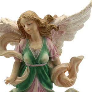Collezione Rinascimentale Regalo Religioso Statuetta in Resina di Angelo Custode con Bambini sul Ponte - Product Image 4