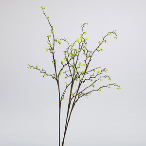 Artificial <b>Willow</b> Buds Green Shoots 30cm-100cm PVC Plastic Flower Vase Decor Living Room Tabletop - Product Image 4