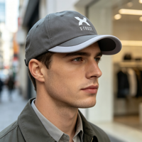 Özel Logo Yansıtıcı Koşu Şapkası Yüksek Görünürlüklü Gece Güvenliği Hızlı Kuruyan Beyzbol Şapkası Polyester 6 Panel Unisex Spor Şapkaları Toptan
