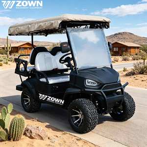 Carrito de Golf Eléctrico de 4 Plazas con Aprobación CE, Color Personalizado, Silencioso, de Baja Velocidad, para Villas y Comunidades - Product Image 1