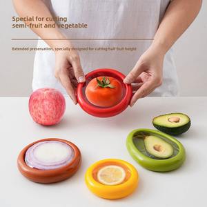 Caja de Plástico para Frutas y Verduras al por Mayor, Envoltura de Plástico en Forma de Aguacate, Tomate, Limón, Película de TPU Sellada, Mini Contenedor de Almacenamiento - Product Image 2