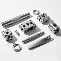 Pièces de drones en alliage d'aluminium usinées avec précision sur commande et services d'usinage CNC, tournage et fraisage d'accessoires pour drones