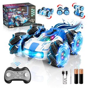 Ept 4WD 2.4 GHz hai mặt 360 ° xoay RC diễn viên đóng Thế Crawler Điều khiển từ xa Xe Trôi Dạt diễn viên đóng thế xe với đèn LED - Product Image 1