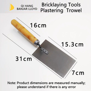 เกรียงฉาบปูนเกรียงอิฐด้วยมือทำจากสแตนเลส - Product Image 2