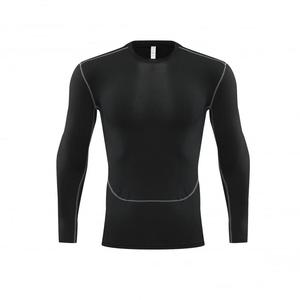 Fabricante Mens Athletic Gym Top Camiseta de compresión de manga larga Shsport Tight T Shirt - Product Image 6