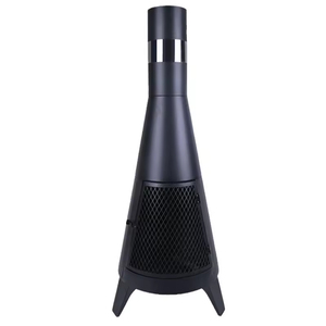 Estufa de Leña para Exteriores de Acero al Carbono, <span class=keywords><strong>Chimenea</strong></span>, <span class=keywords><strong>Barbacoa</strong></span>, Estufa de Calefacción para Patio, Jardín, Villa, Parrilla de Carbón y Leña - Product Image 1