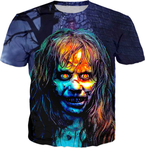 Fitspi Men T <strong>Shirt</strong> Halloween <strong>Horror</strong> <strong>Movie</strong> 3d Printed T-<strong>shirt</strong> Harajuku Short Sleeve Tee <strong>Shirts</strong> Unisex Cool T-<strong>shirt</strong> Oversized