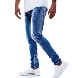 Pantalones Casuales Básicos para Hombre, Talla Grande, Pantalones Vaqueros Ajustados, Jeans para Hombre - Product Image 3