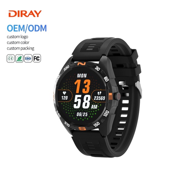 Fashion Reloj Inteligente S2 Sports Round Fashion Fitness Heart Rate BT Call IP68 Waterproof Touch Screen Smart Watches for Men