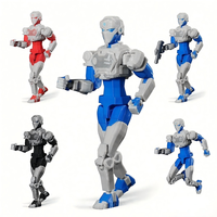 Cyber Sentinel FDM Figurine Robot Articulée Entièrement Imprimée en 3D, Modèle de Mecha Armure, Jouet de Collection, Vente en Gros OEM ODM