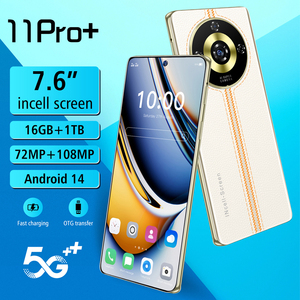Téléphones portables 11 Pro+ Smartphone débloqué Android personnalisé <span class=keywords><strong>le</strong></span> <span class=keywords><strong>moins</strong></span> <span class=keywords><strong>cher</strong></span> sans marque version mondiale téléphone mobile 4G Smartphone - Product Image 3