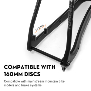 <span class=keywords><strong>Cuadro</strong></span> de Bicicleta de Montaña de Fibra de <span class=keywords><strong>Carbono</strong></span> TOSEEK 29er Boost 12x148mm T800, <span class=keywords><strong>Cuadro</strong></span> de Bicicleta MTB Ligero, Cableado Interno BSA, para Carreras XC - Product Image 5