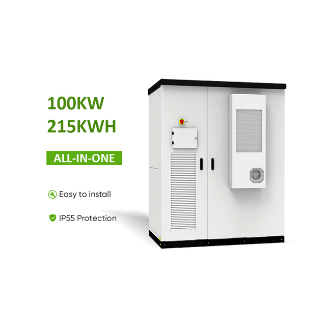 Sunway ESS 100kW 200kWh Battery Inverter All-in-one Solar Energy System LFP Lithium Ion Battery for Industrial Commercial Use