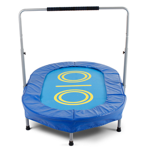 Offre Spéciale Trampolines de saut pliables avec guidon Adultes Enfants Fabricant de <span class=keywords><strong>trampoline</strong></span> pour enfant Trampolim d'entraînement intérieur - Product Image 2