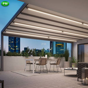 2-20% de réduction abri terrasse <span class=keywords><strong>extérieur</strong></span> auvents motorisés rétractables <span class=keywords><strong>extérieur</strong></span> pergola véranda gazebo aluminium - Product Image 4