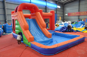 <span class=keywords><strong>Castillo</strong></span> Inflable con Tobogán para Interiores y Exteriores, Área de Juegos, Uso Comercial, Capacidad Superior a 500 kg, Garantía de 3 Años - Product Image 6