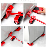 Outil de levage de meubles industriel à usage intensif, manette de vitesse de transport, rouleaux d'appareils, curseurs de réfrigérateur mobiles pour carrelage, ODM
