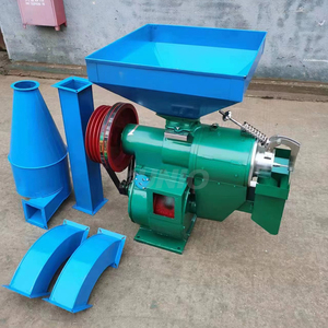 เครื่องขัดผิวข้าว600-700กิโลกรัม/ชั่วโมงกำลังการผลิตสูงโรงสีข้าวพร้อมเครื่องเป่าคู่ - Product Image 4