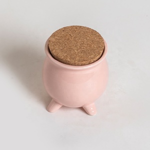 Contenitore di stoccaggio di alimenti in ceramica personalizzata all'ingrosso contenitore di caffè bianco calderone con barattolo di spezie per la conservazione e l'organizzazione degli alimenti - Product Image 5