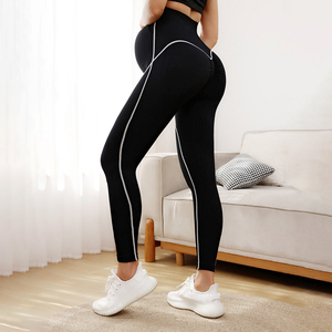 3052 vente en gros de haute qualité meilleure vente taille haute pantalon durable Gym Fitness respirant Yoga Leggings pour la <span class=keywords><strong>maternité</strong></span> - Product Image 2