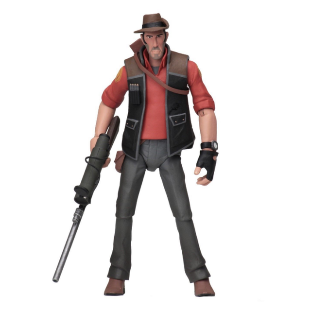 Custom PVC Action Figures , OEM Cartoon 6 Inch PVC Action Figure Toy , 3D PVC Action Figure with Gun Accessories