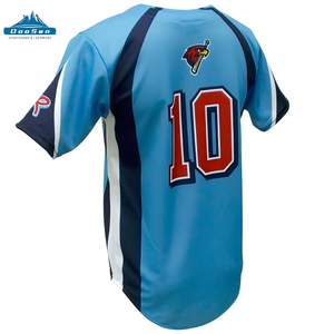 Unisex RedHawks Baseball-Trikot Feuchtigkeitsableitend Atmungsaktiv 100% Polyester Durchgehend Geknöpftes Sportshirt mit Wärmeübertragungsdruck Individuell Anpassbar - Product Image 6