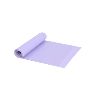 Bande de Résistance Élastique Zhongxin, Force Moyenne, TPE, pour Yoga et Entraînement Physique, Couleur Violet Clair - Product Image 1