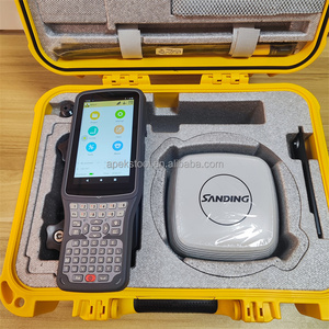 Antena de equipo de topografía RTK Sanding T7 de 1598 canales con protocolo Farlink completo, 410-470MHz, NFC, para constelaciones completas - Product Image 2