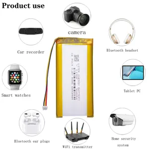 Ganti Baterai Lipo 3.8V 6000mAh 904884 untuk Mesin Game Anbernic RG405V Open Source Handheld - Product Image 2