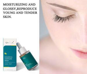 Sérum composé écologique à base de plantes naturelles QBEKA, sérum à formule avancée, hydratation éclaircissante et amélioration de l'élasticité de la peau - Product Image 3