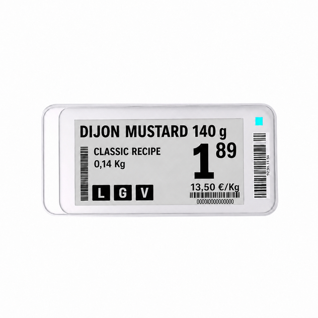 Picksmart 2.1 Inch E Ink Electronic Shelf Label Shopping Mall 2.4GHz Display EAS System Supermarket Digital Price Tag