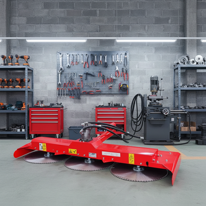 Ensemble de lames de scie à disque hydraulique (3 pièces) - Composant moteur principal de 1800 mm pour taille-haie forestier, machinerie <span class=keywords><strong>d</strong></span>'élagage, certifié CE - Product Image 2