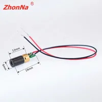 Module laser de localisation rouge industriel MINI ZhonNa 650nm 5mW à ligne croisée et point, 6*13mm, pour éclairage et positionnement médical3