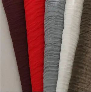 High Quality Fashion Knitted Yarn Dyed Plain Jersey Shirting Luxury Stretch 100% Ramie Fabric ramie