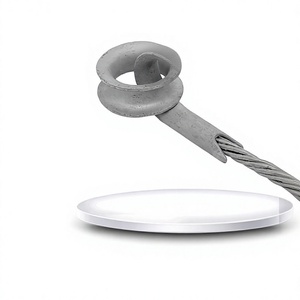 Fornitura di Manicotti Pre-attorcigliati per Cavi Ottici in Acciaio al Carbonio Q235B Zincato a Caldo, Modello 009, Accessori per Attrezzature Elettriche <span class=keywords><strong>Handan</strong></span> - Product Image 1